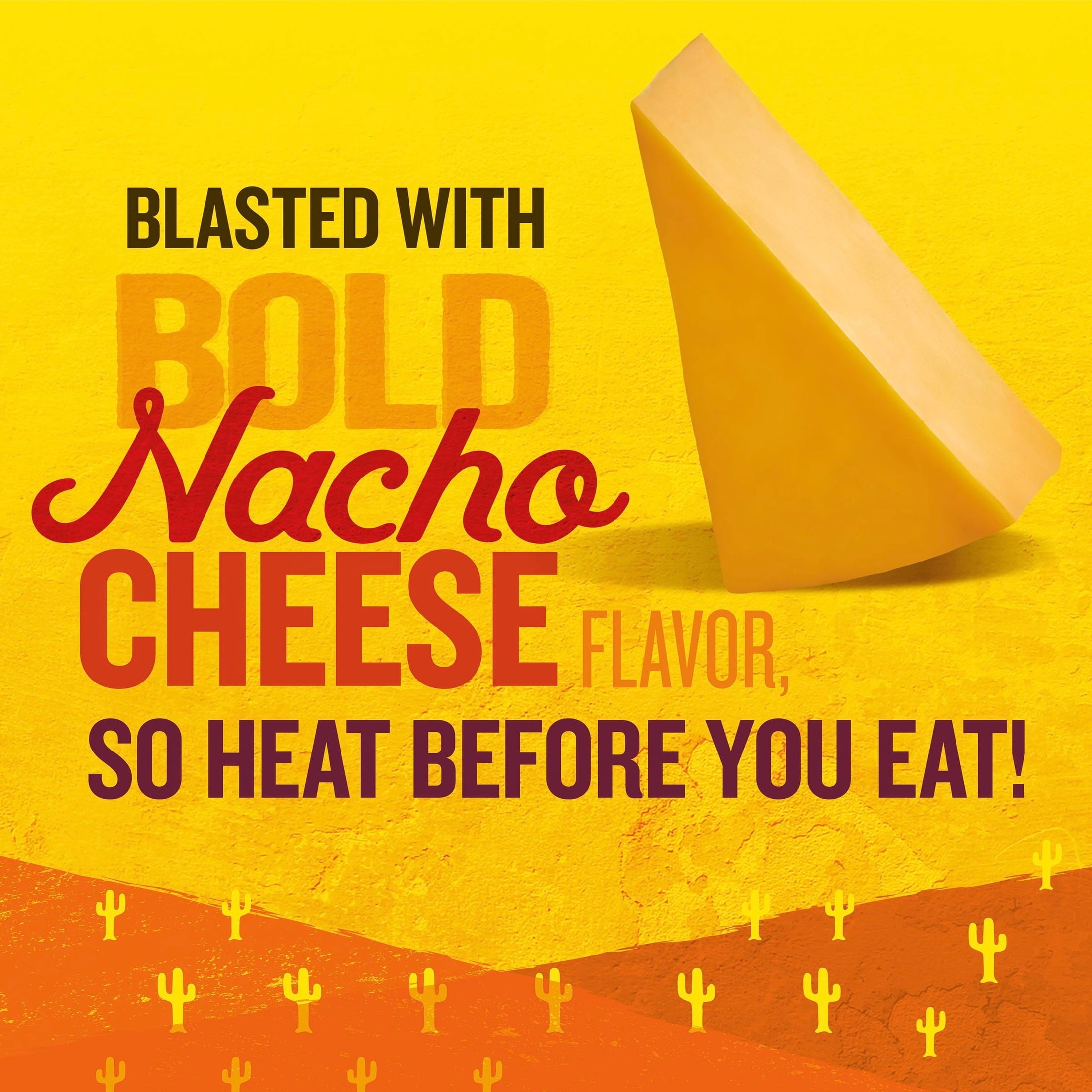 Stand 'N Stuff Bold Nacho Cheese Taco Shells 5.4 Oz 10 Count Old El Paso