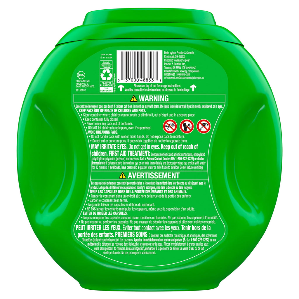 Gain Flings 4-in-1 Oxi Boost Febreze Laundry Detergent Pacs Original Scent 60 Count