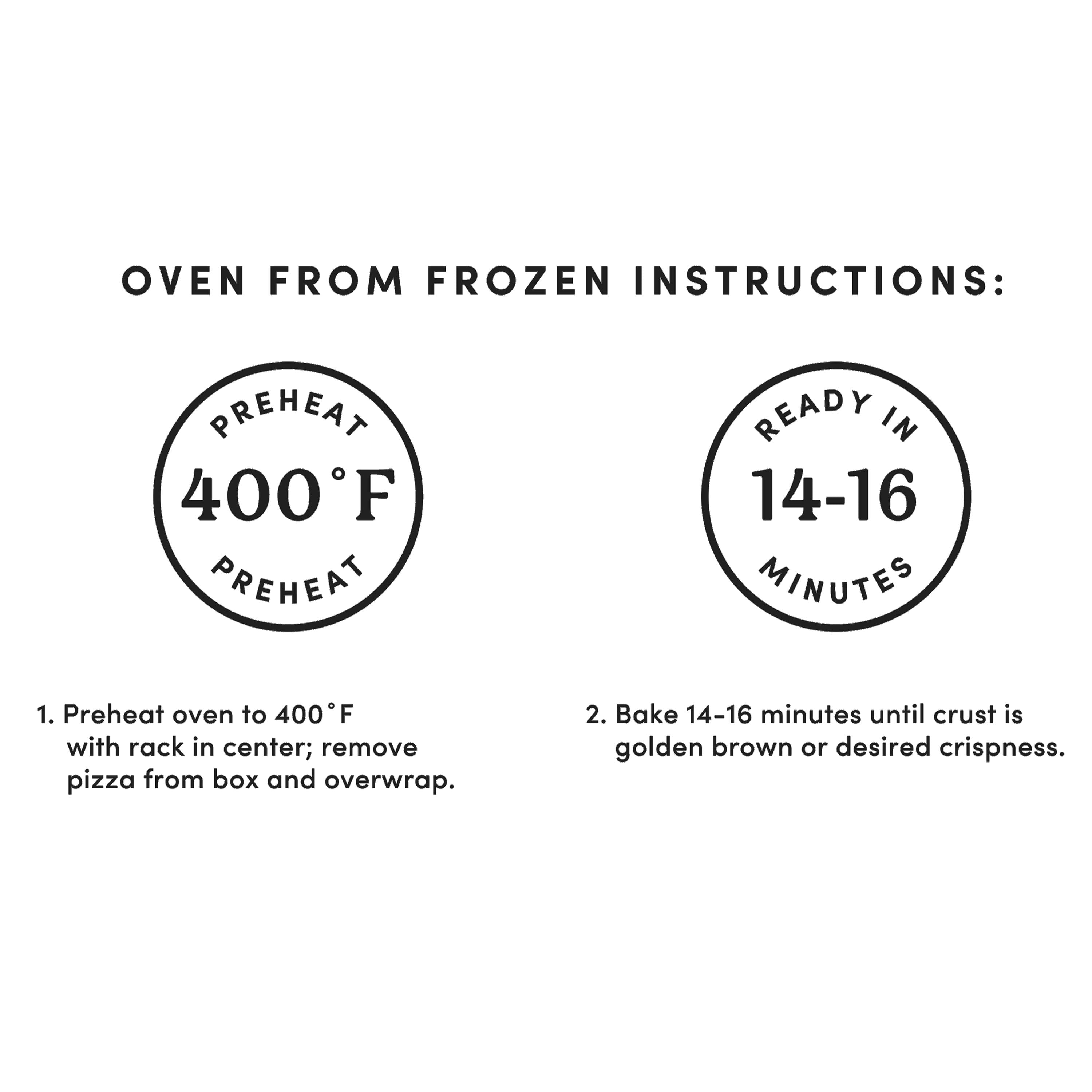 Bettergoods Italian Wood-Fired Margherita Frozen Pizza 14.6 Oz