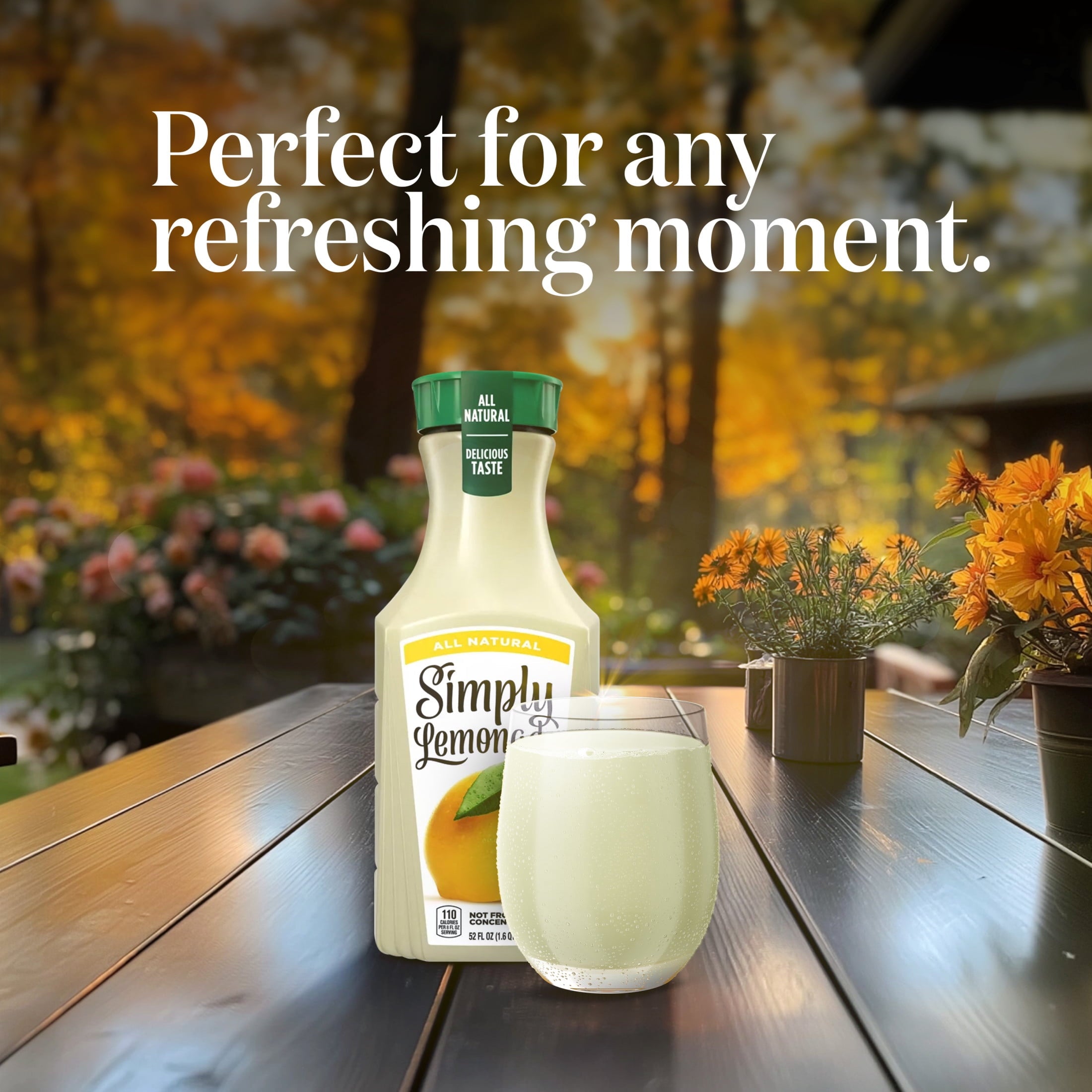Simply Lemonade Juice Drink 52 fl oz Bottle