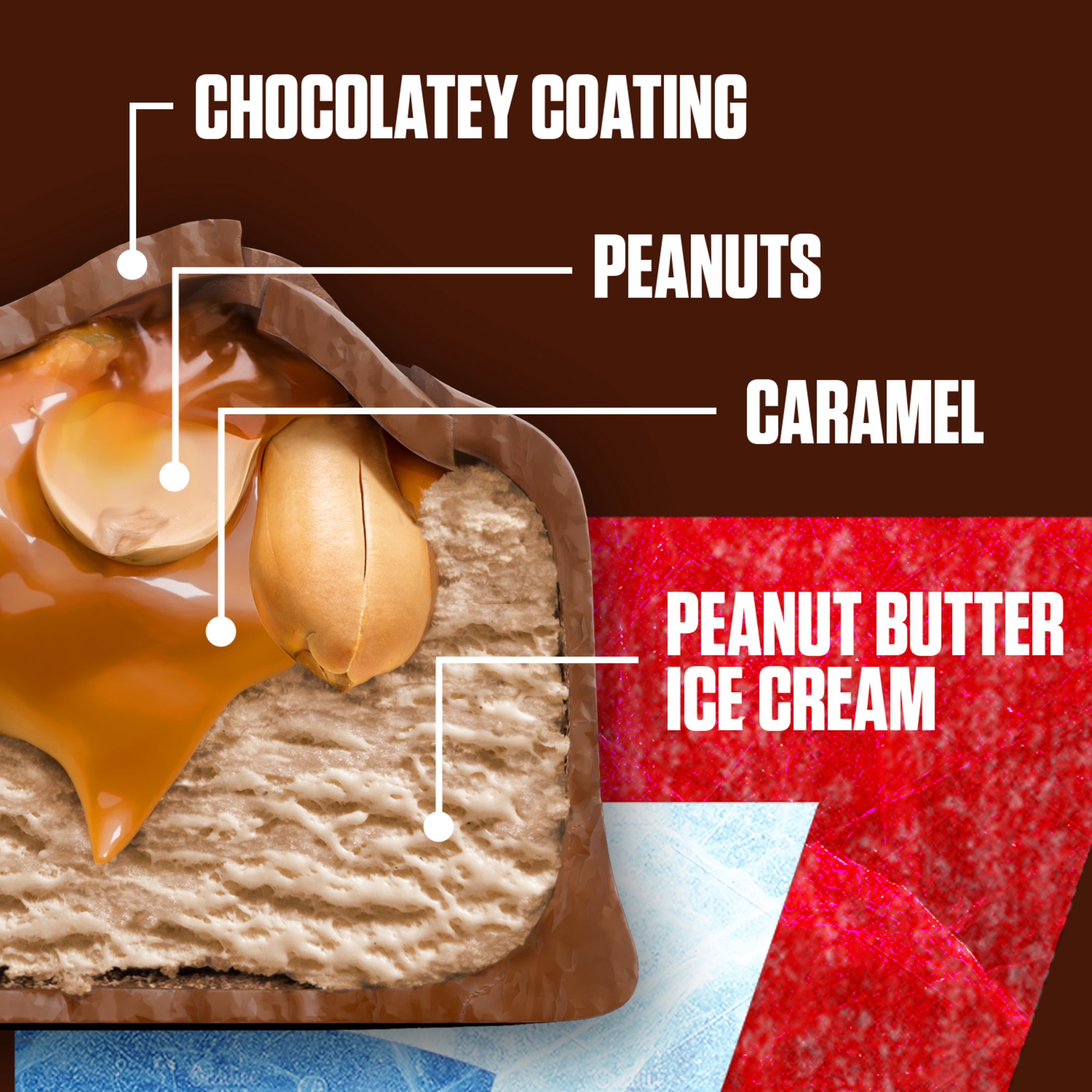 Snickers Peanut Butter Ice Cream Bars 12 Count 24 Fl Oz