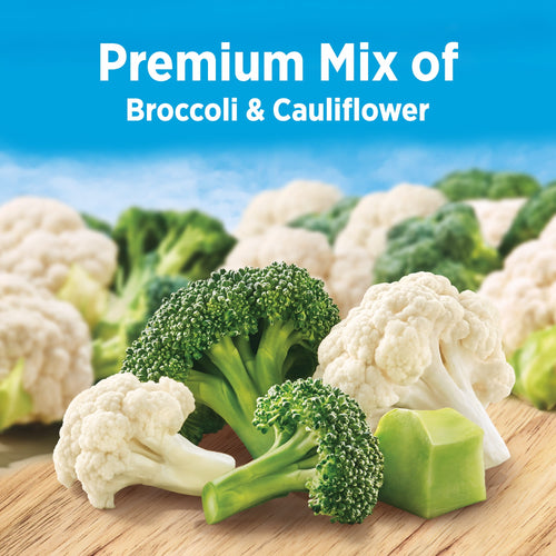 Birds Eye Steamfresh Broccoli Cauliflower Frozen 10.8 Oz