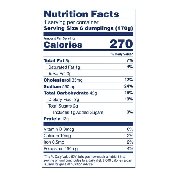 Feel Good Foods Gluten-Free Chicken Soup Dumplings 6 Oz