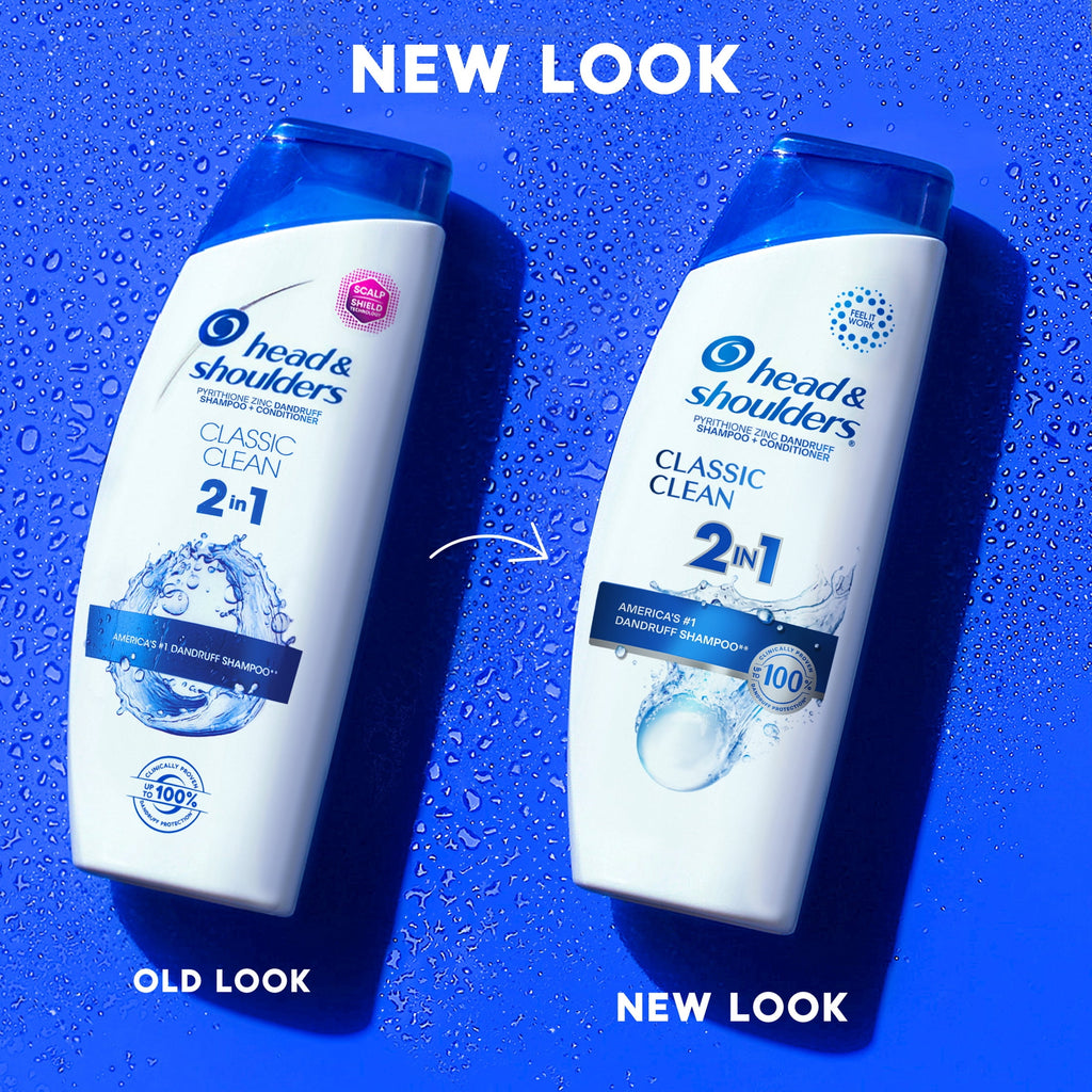 Head & Shoulders 2 in 1 Dandruff Shampoo and Conditioner Classic Clean 12.5 fl oz