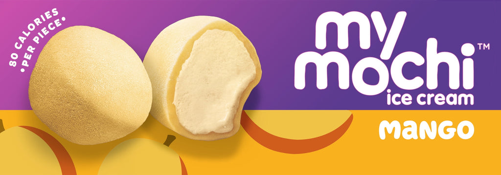 My/Mochi Ice Cream Sweet Mango 6 Count