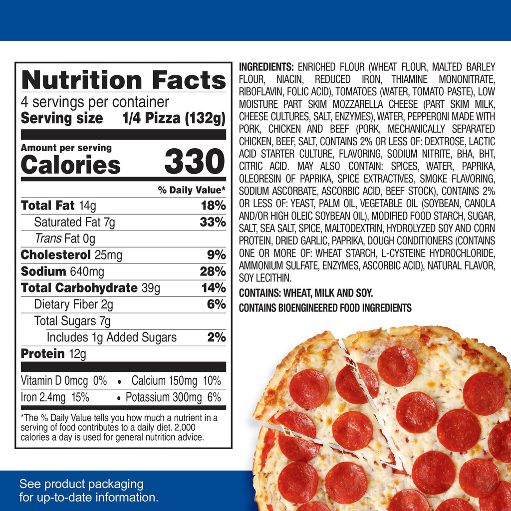 Tony's Pepperoni Pizzeria Style Crust Frozen Pizza 18.56 Oz