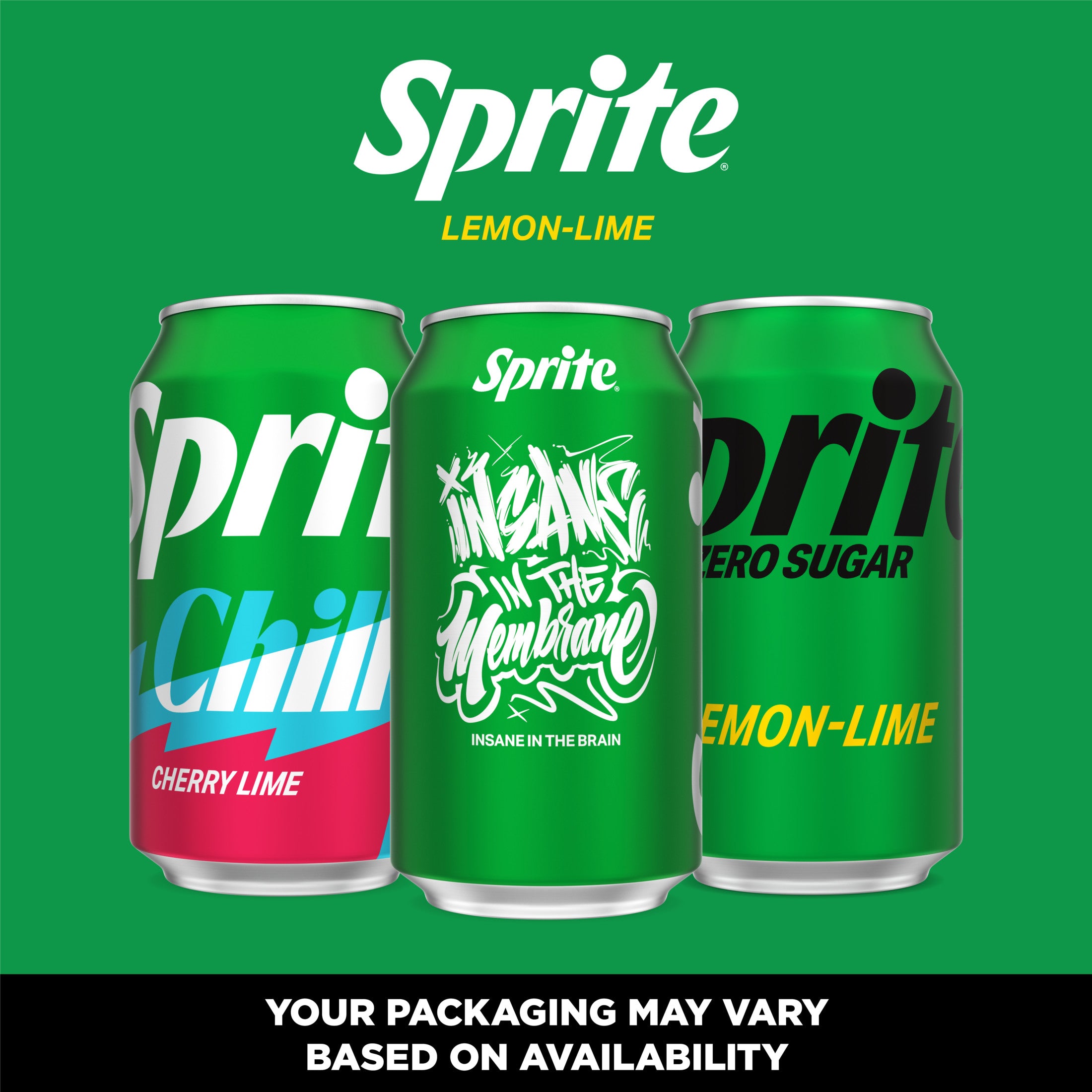 Sprite Lemon-Lime Caffeine Free Soda Pop Fridge Pack Cans 12 Fl Oz