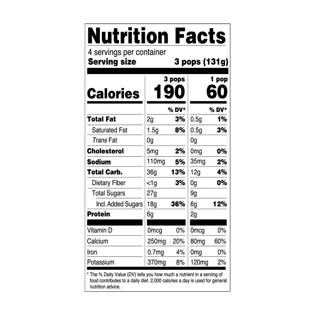 Bomb Pop Banana Fudge Freeze Ice Pop Frozen Dessert 12 Count 21 Fl Oz