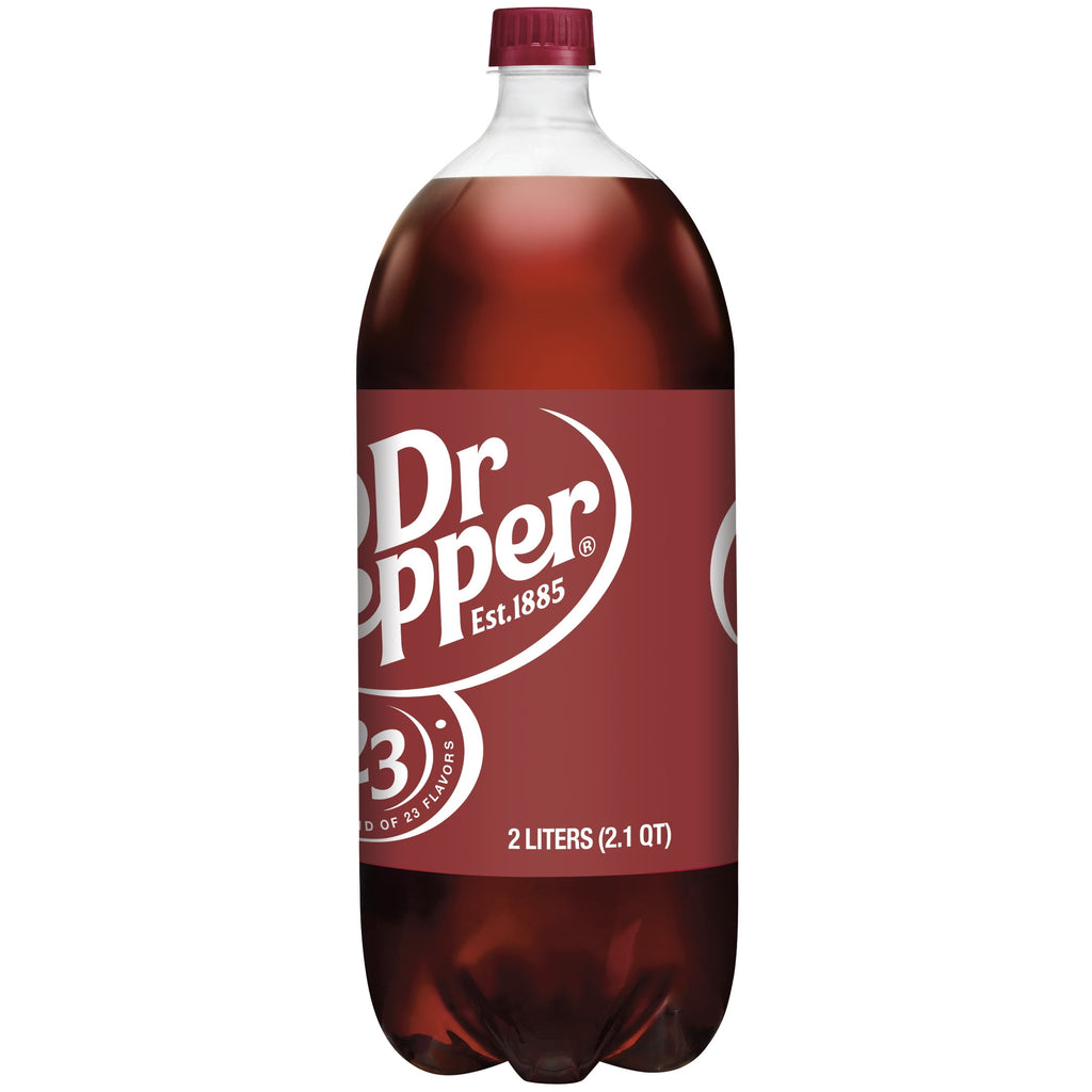 Dr Pepper Soda Pop Bottle 2 Liters