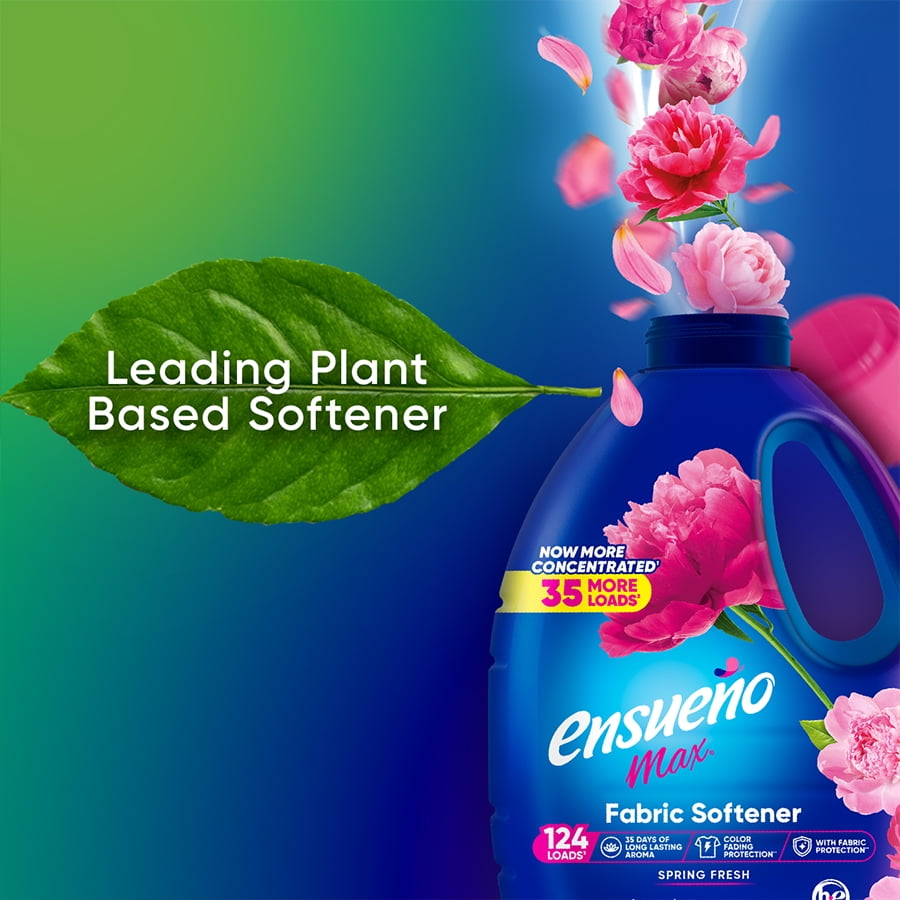 Ensueno Spring Fresh Liquid Fabric Softener 105 fl oz 120 Loads