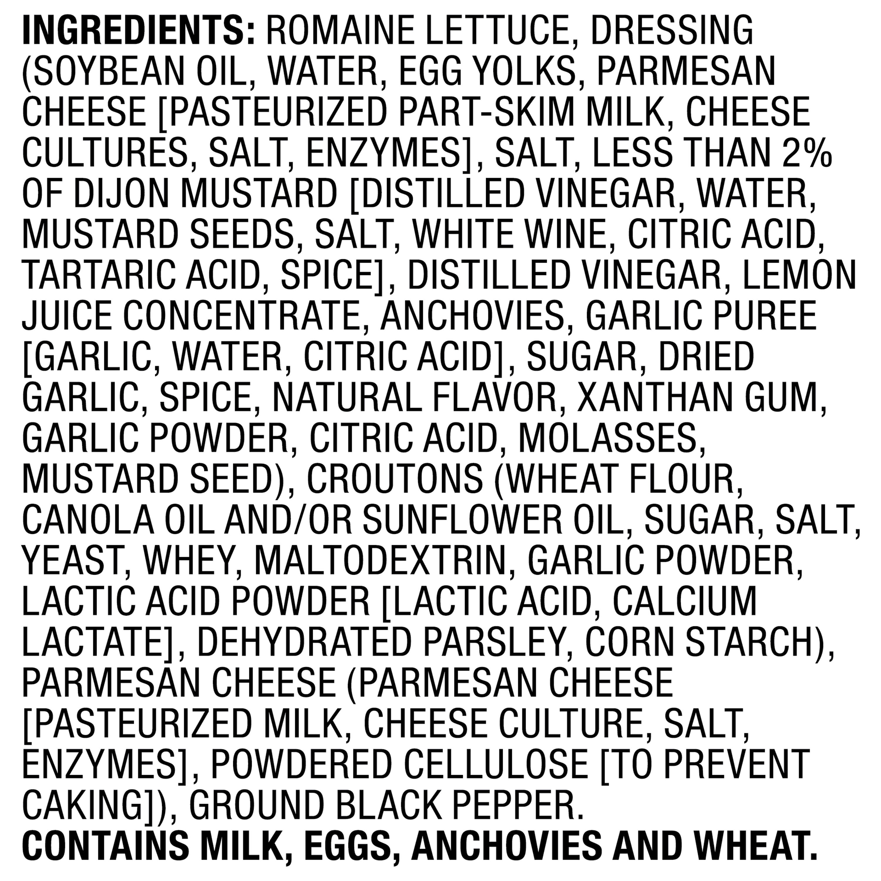 Fresh Marketside Caesar Salad Kit Family Size 22.3 Oz