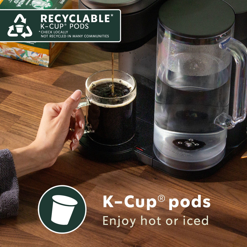 Starbucks Pike Place Roast Medium Roast Coffee K-Cup Pods 22 Count