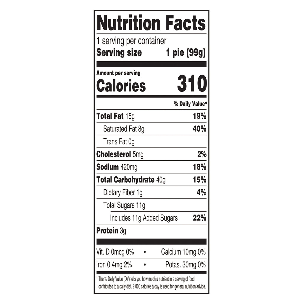 Mini Strawberry Creme Pie 3.5 Oz 1 Count Freshness Guaranteed