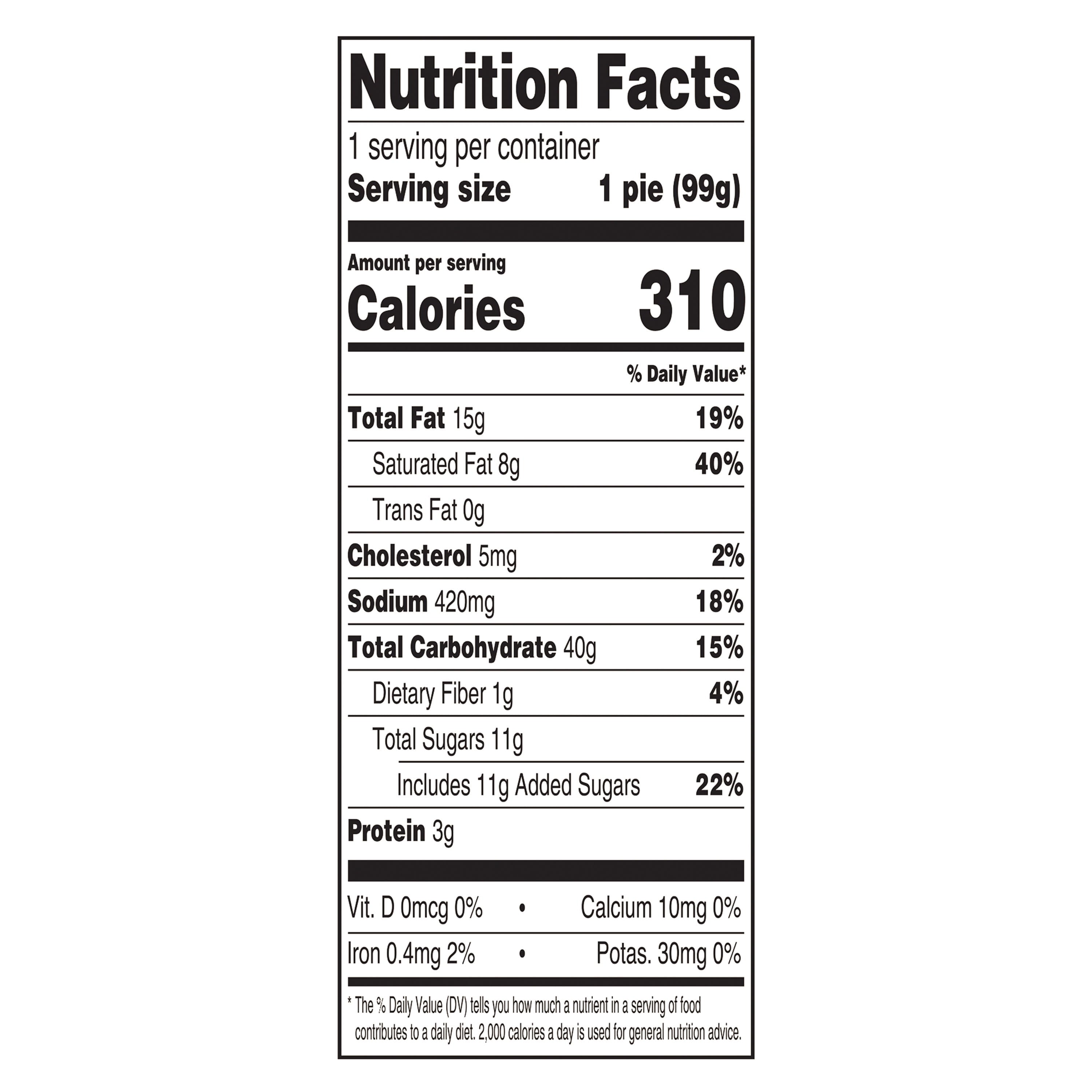 Mini Strawberry Creme Pie 3.5 Oz 1 Count Freshness Guaranteed