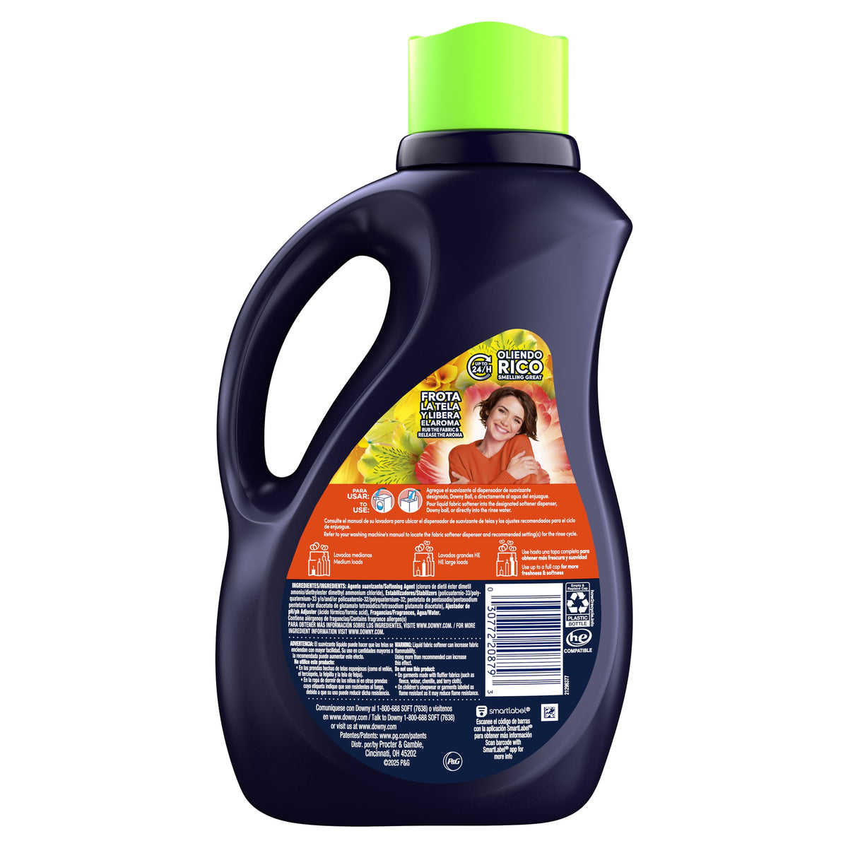 Downy Intense Liquid Fabric Softener Purity Scent 77 fl oz 105 Loads