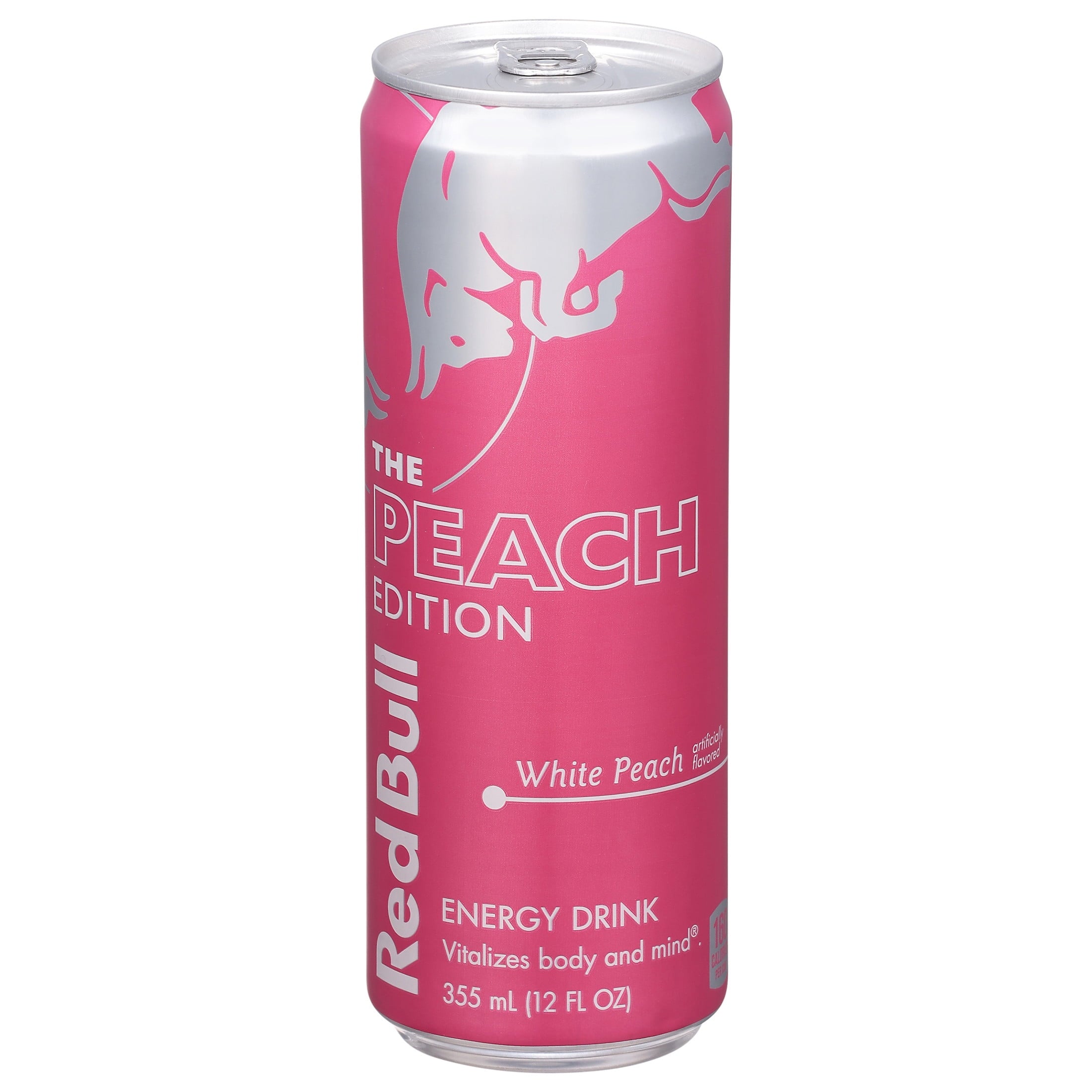 Red Bull Peach Edition Energy Drink 12 fl oz Single Can
