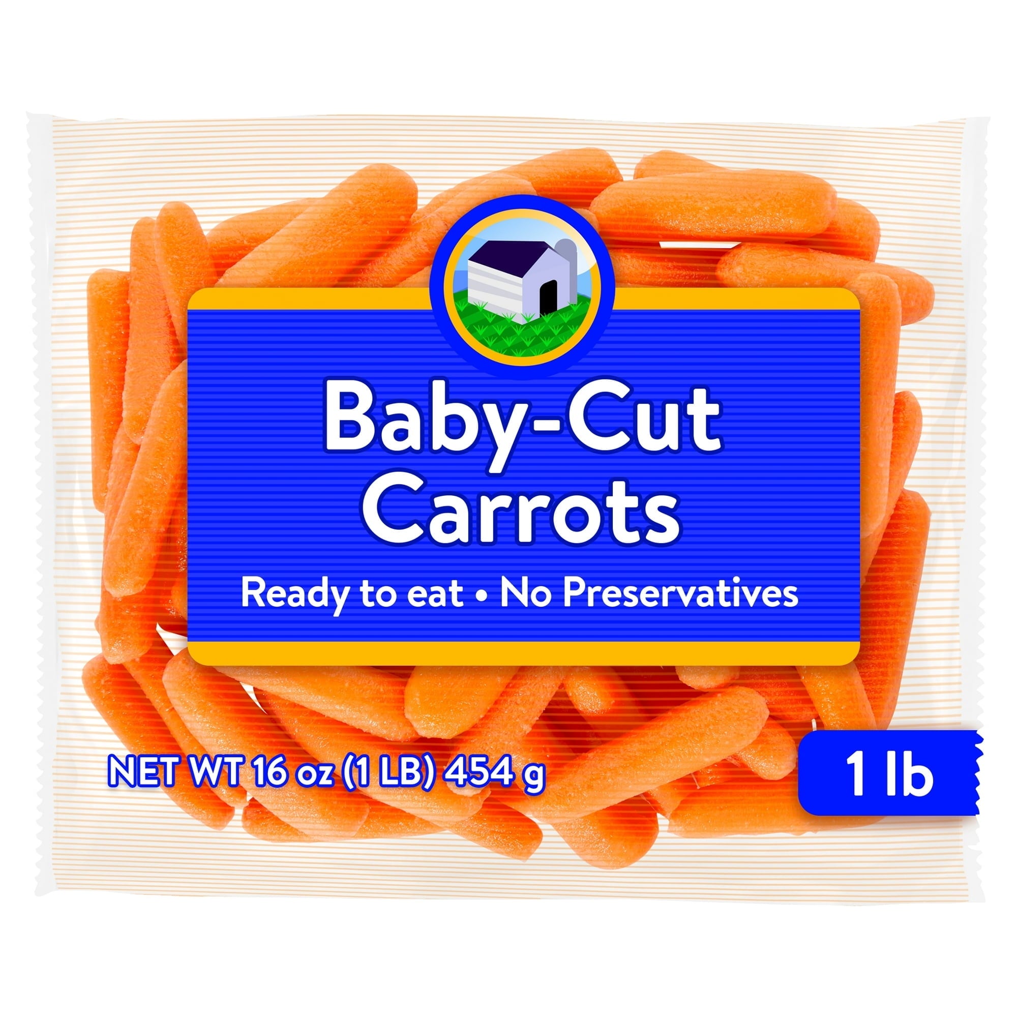 Fresh Produce Baby Peeled Carrots 1 Lb Bag