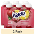 Welch's Fruit Punch Juice Drink 10 fl oz 6 Pack