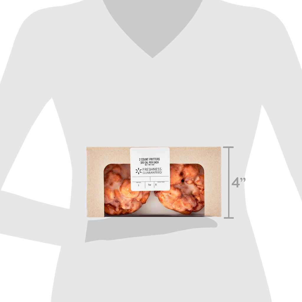 Apple Fritters 4 Oz 2 Count Freshness Guaranteed