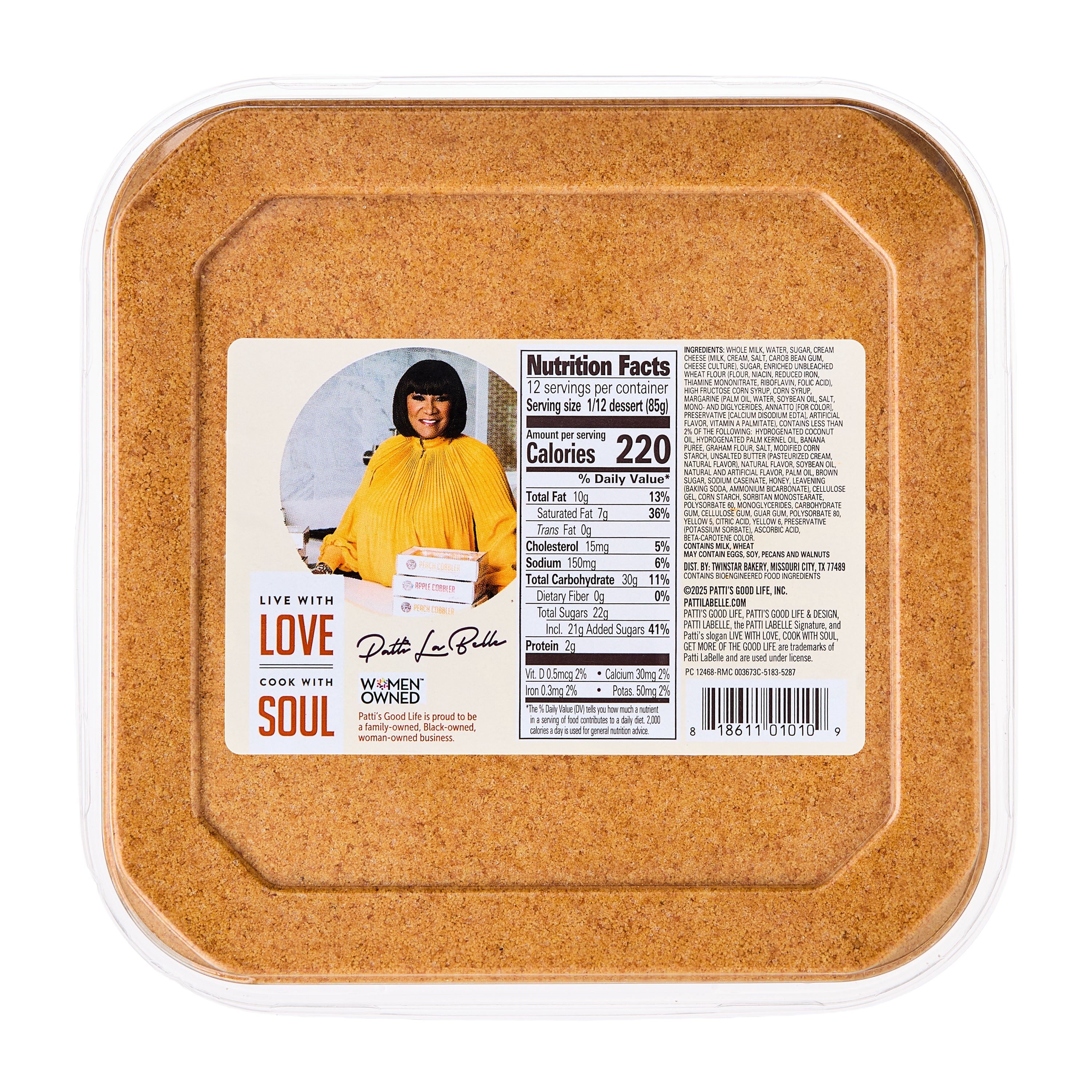 Banana Pudding 36 Oz Patti LaBelle