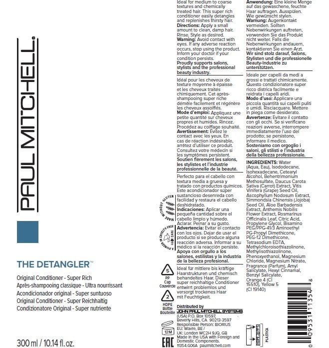Paul Mitchell Original The Detangler Conditioner for All Hair Types 10.14 oz
