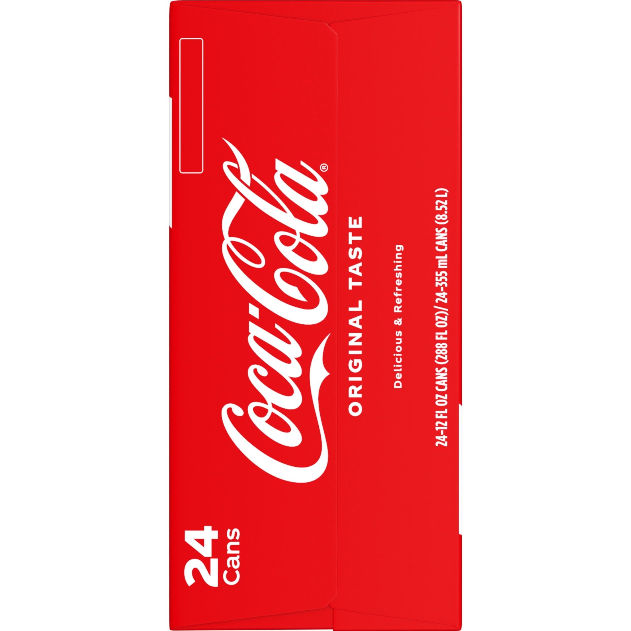 Soda Pop Cans 12 Fl Oz 24 Pack Coca-Cola