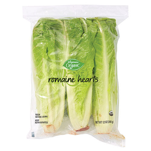 Wegmans Organic Romaine Hearts 1 Head