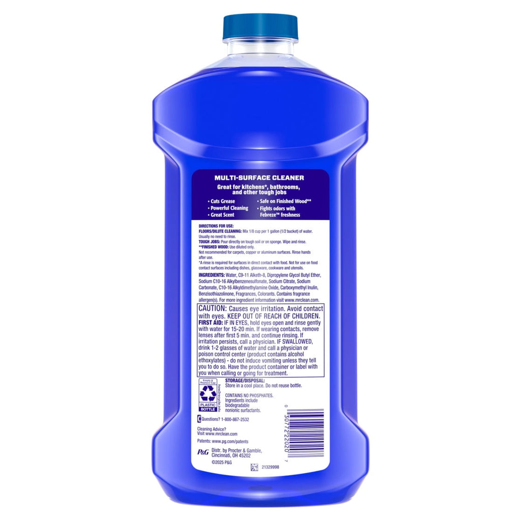 Mr. Clean All Purpose Cleaner Ocean Scent 41 fl oz
