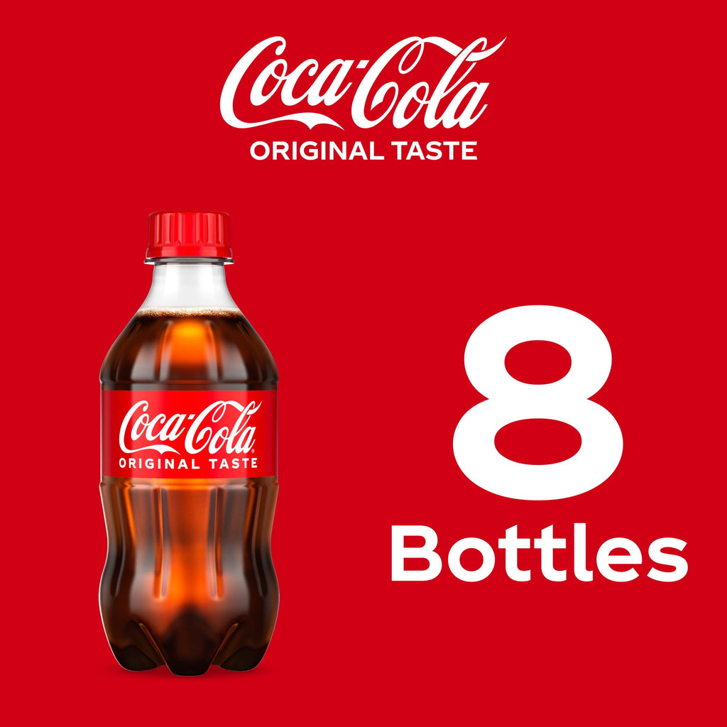 Soda Pop Bottles 12 Fl Oz 8 Pack Coca-Cola