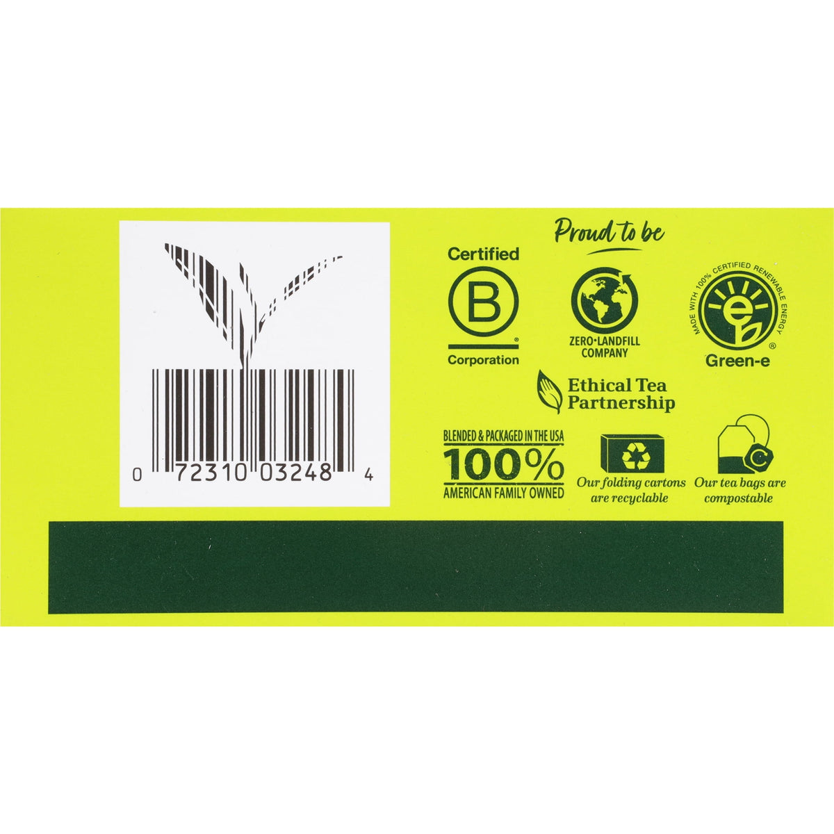 Bigelow Tea Decaffeinated Green Tea Classic Tea Bags 40 Count