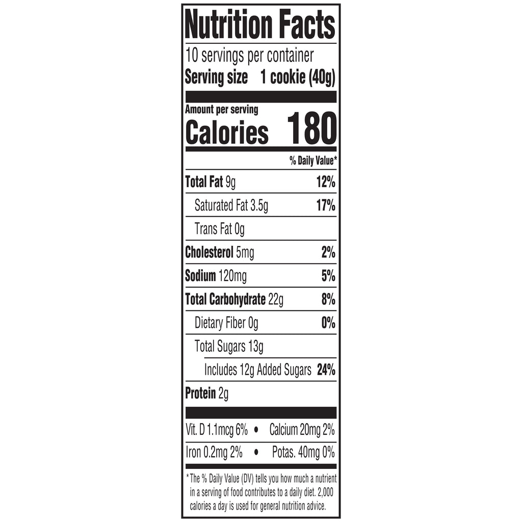 Baked White Candy Macadamia Nut Cookies 14 Oz 10 Count Freshness Guaranteed
