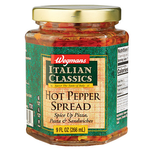 Wegmans Italian Classics Hot Pepper Spread 9 Fl Oz