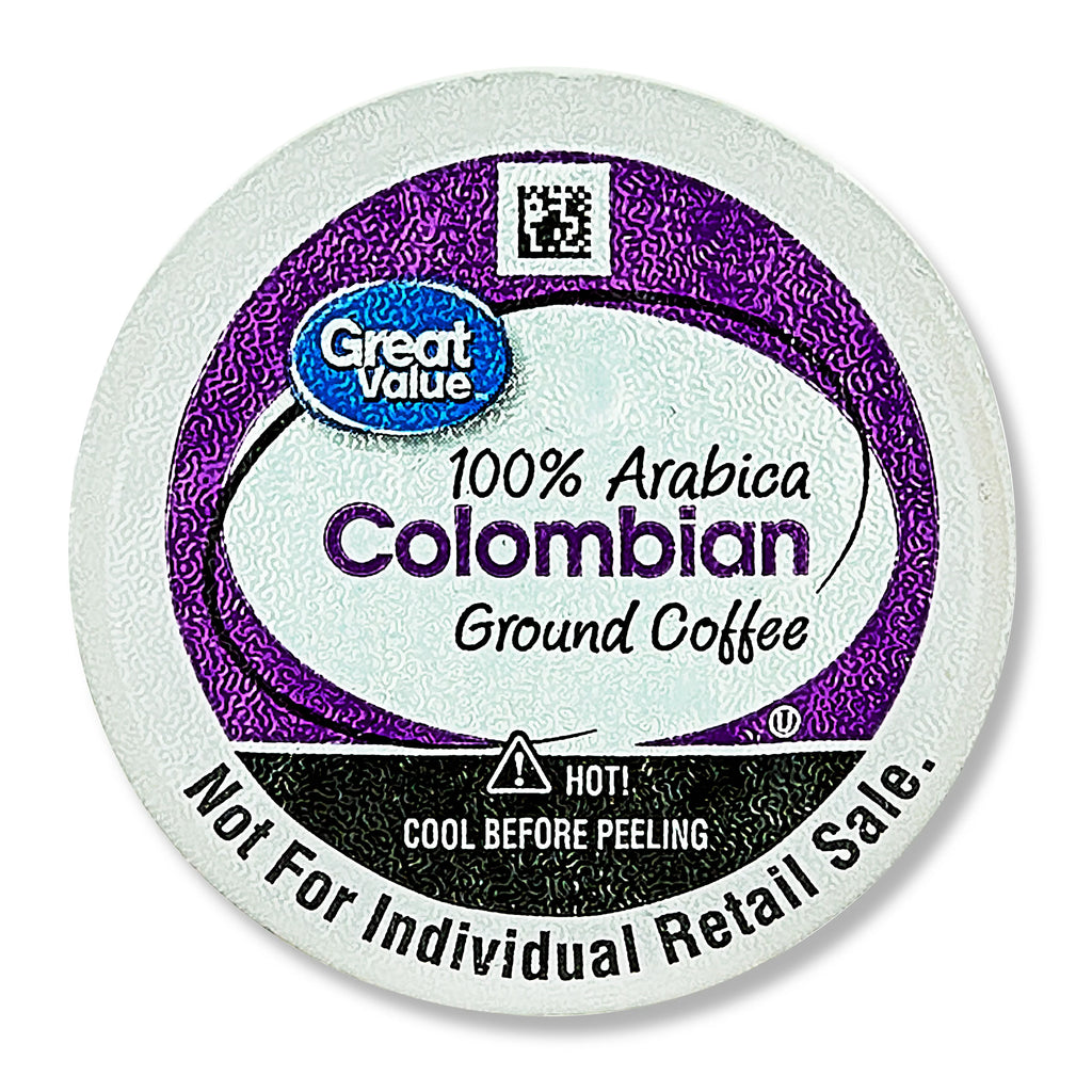 Great Value Unflavored Ground Coffee Pods Variety Pack 24 Count 8.3 oz Box