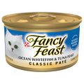 Fancy Feast Classic Pate Ocean Whitefish & Tuna Feast Cat Food 3 oz