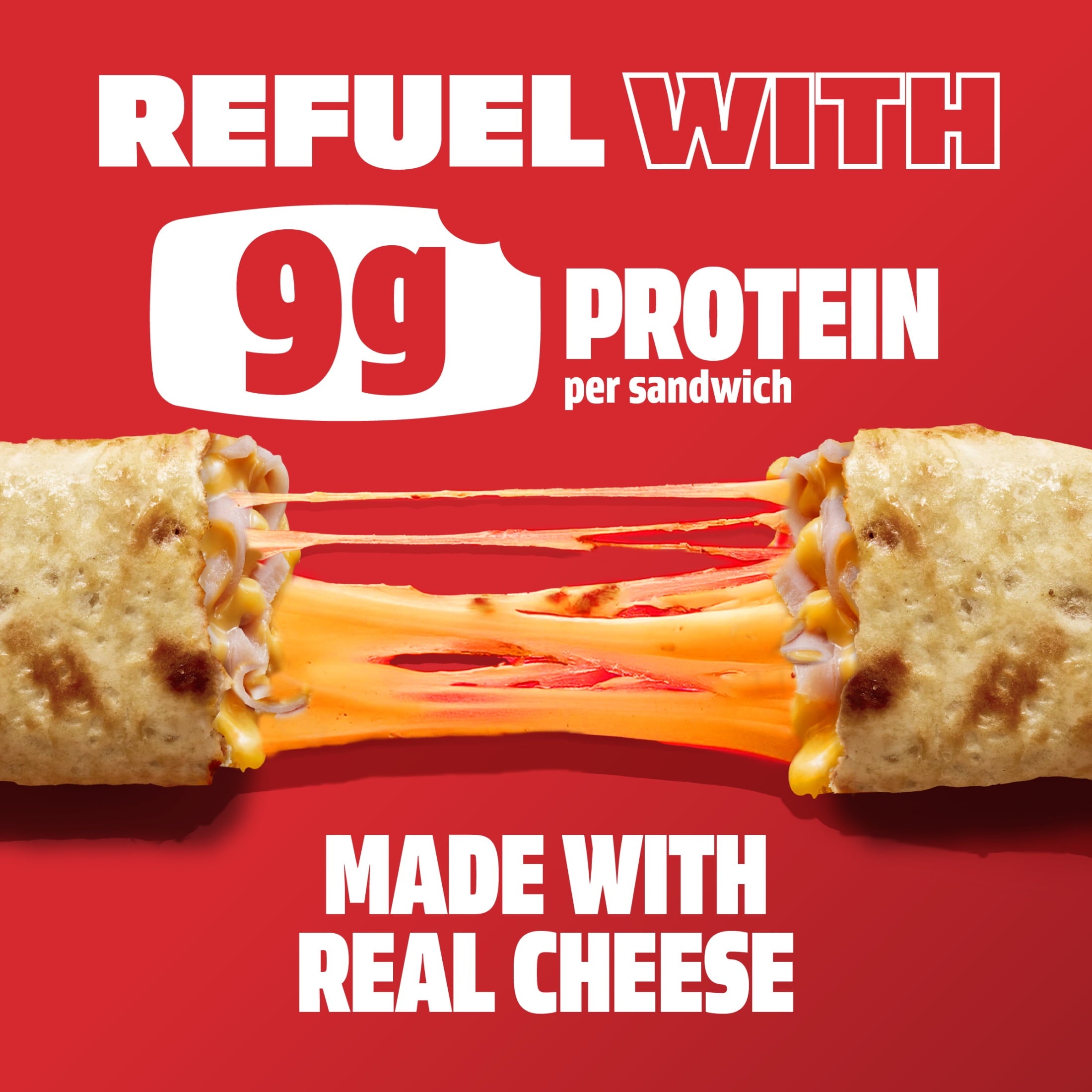 Hot Pockets Ham and Cheddar Croissant Crust Frozen Sandwiches 18 Oz 4 Count