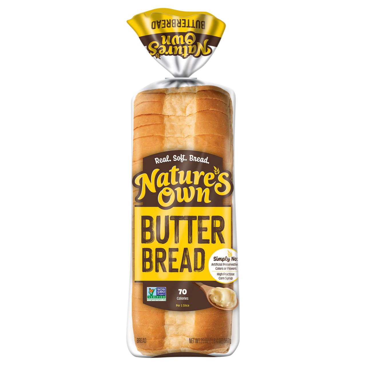 Nature's Own Non-GMO Butterbread 20 oz