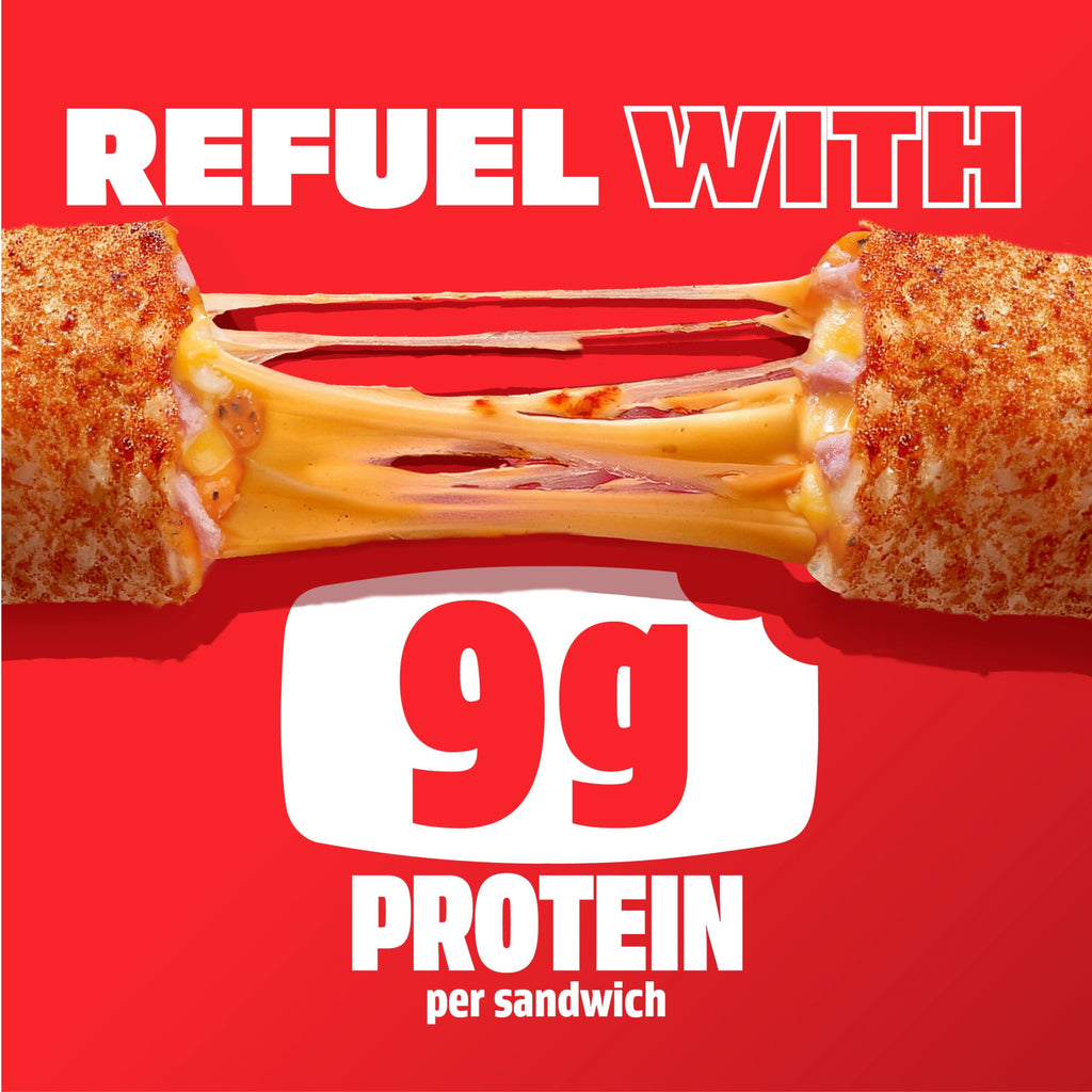 Hot Pockets Ham And Cheddar Extra Cheesy Frozen Sandwich 4 Pack 17 Oz