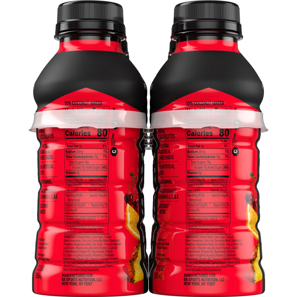 BODYARMOR Fruit Punch Electrolyte Sports Drink 12 fl oz 8 Pack