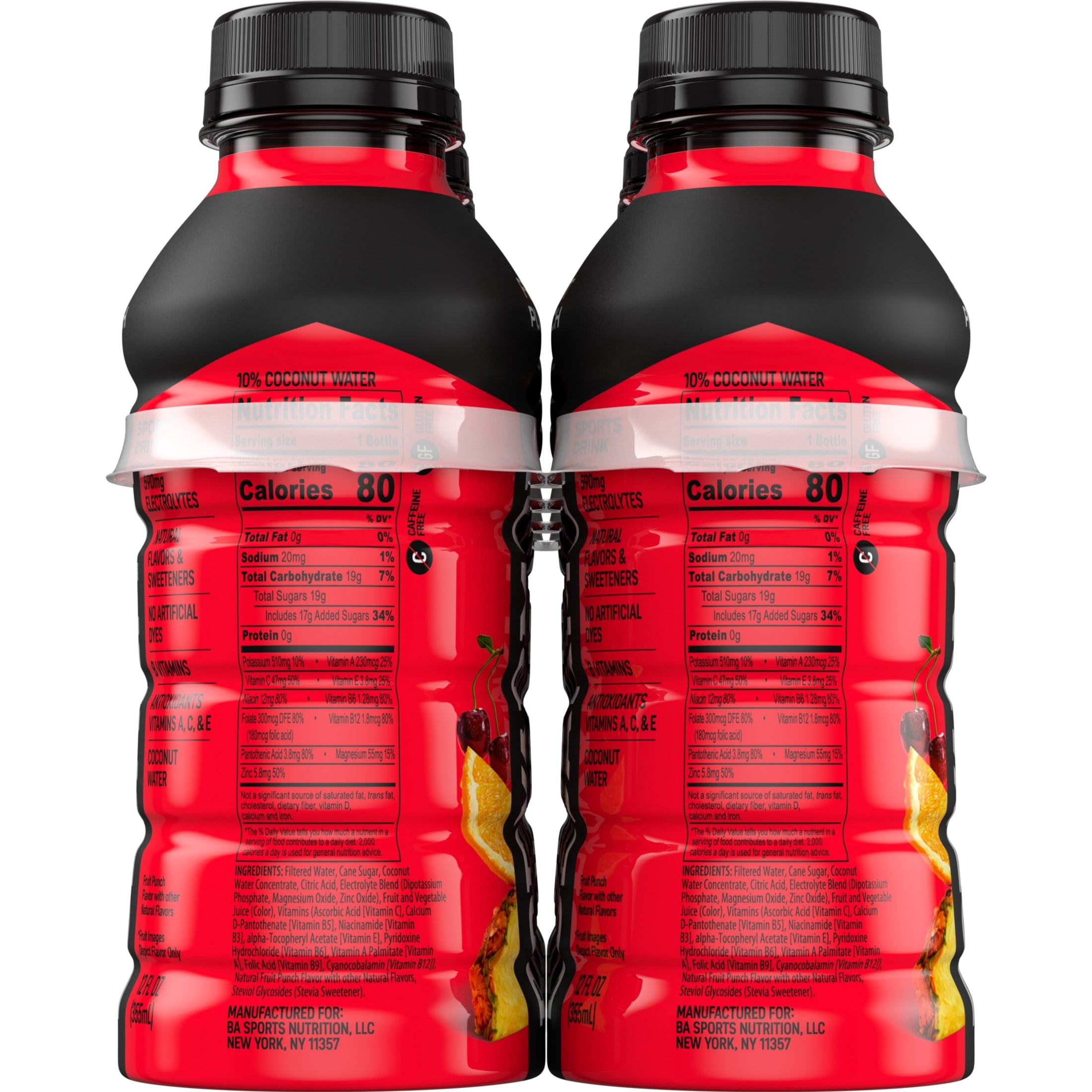 BODYARMOR Fruit Punch Electrolyte Sports Drink 12 fl oz 8 Pack