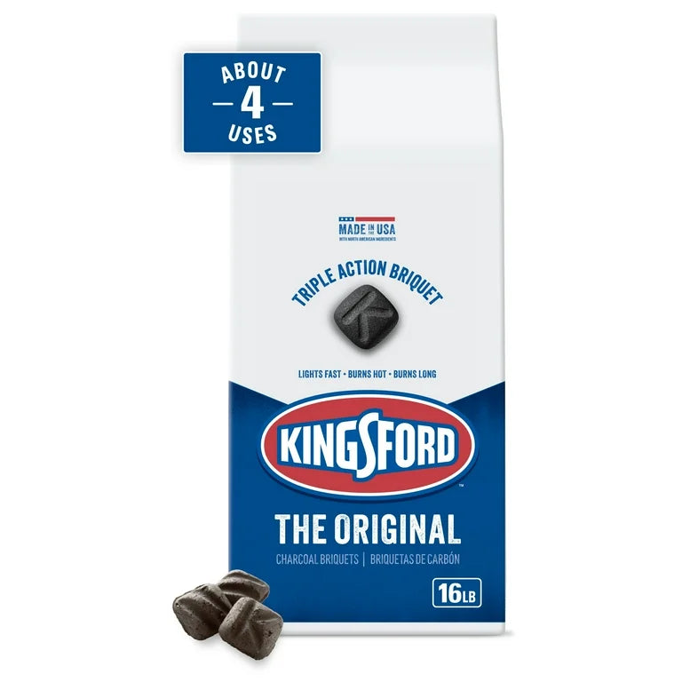 Kingsford Original Charcoal Briquettes, 16 lbs