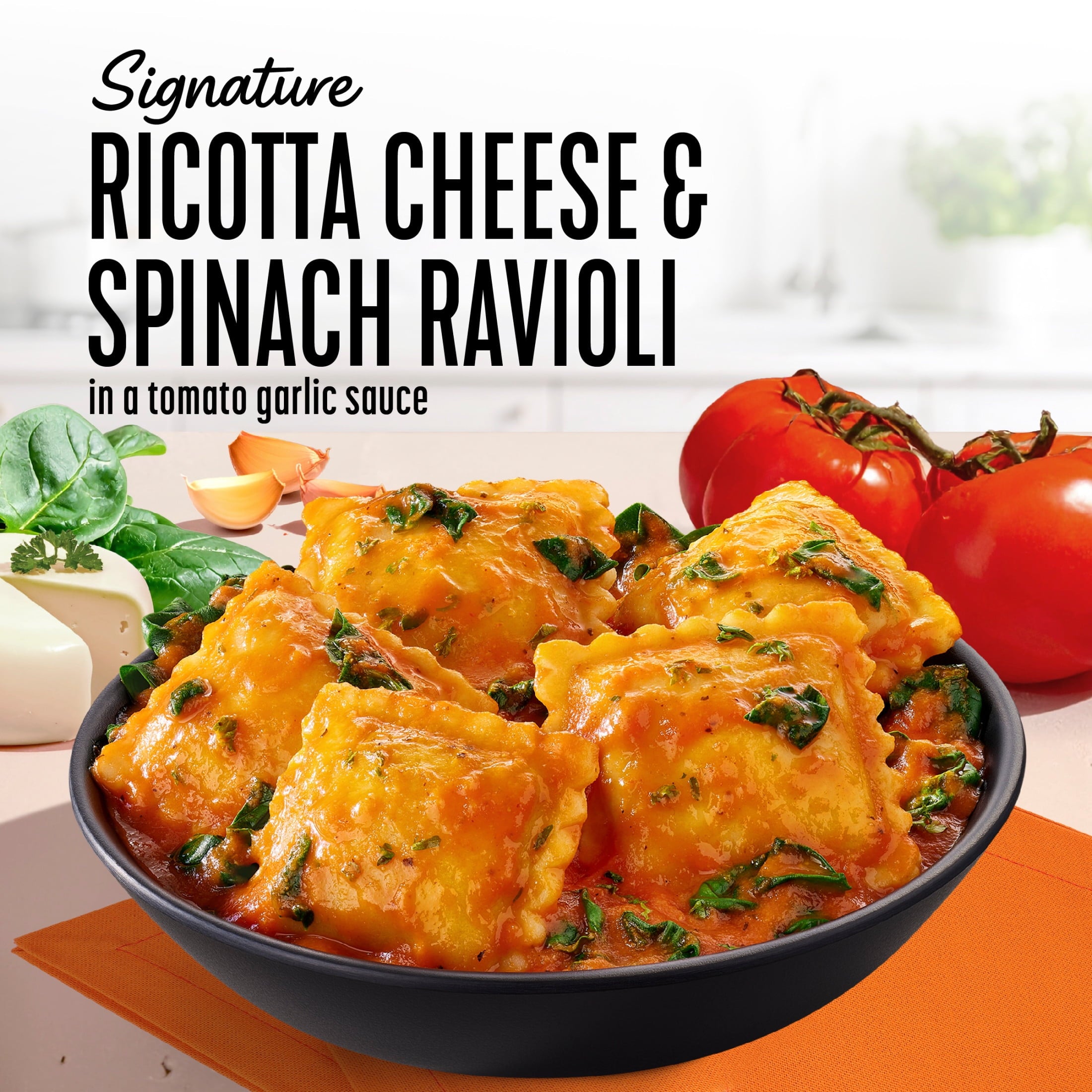 Lean Cuisine Ricotta Cheese & Spinach Ravioli Frozen Meal 8 Oz