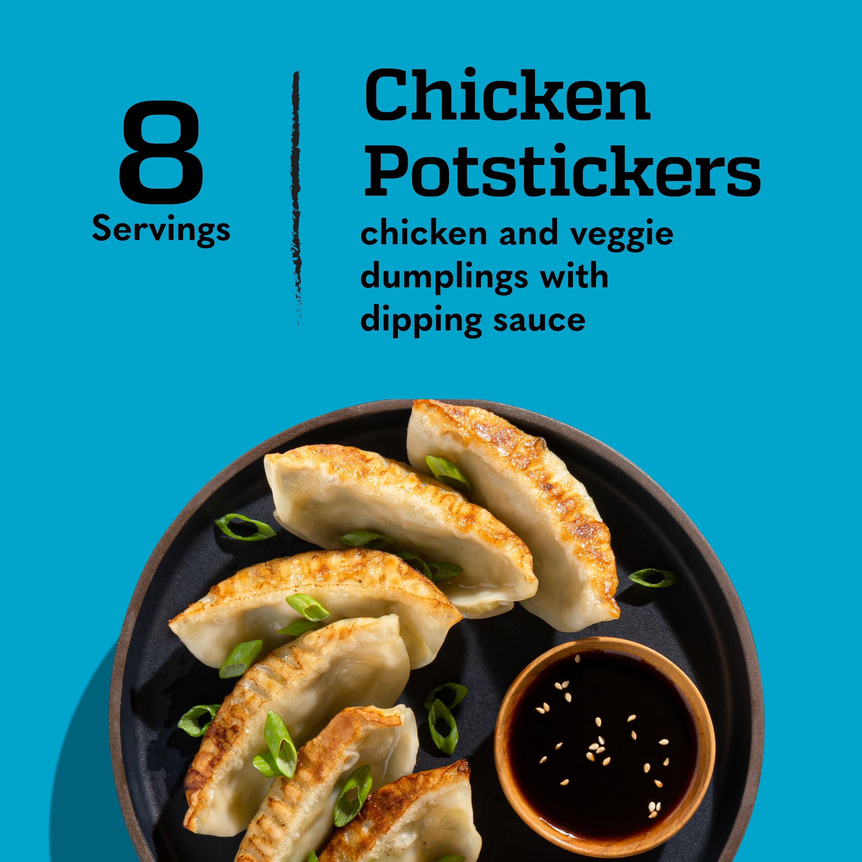 Tai Pei Chicken Potstickers Frozen Asian Appetizer 46.5 Oz