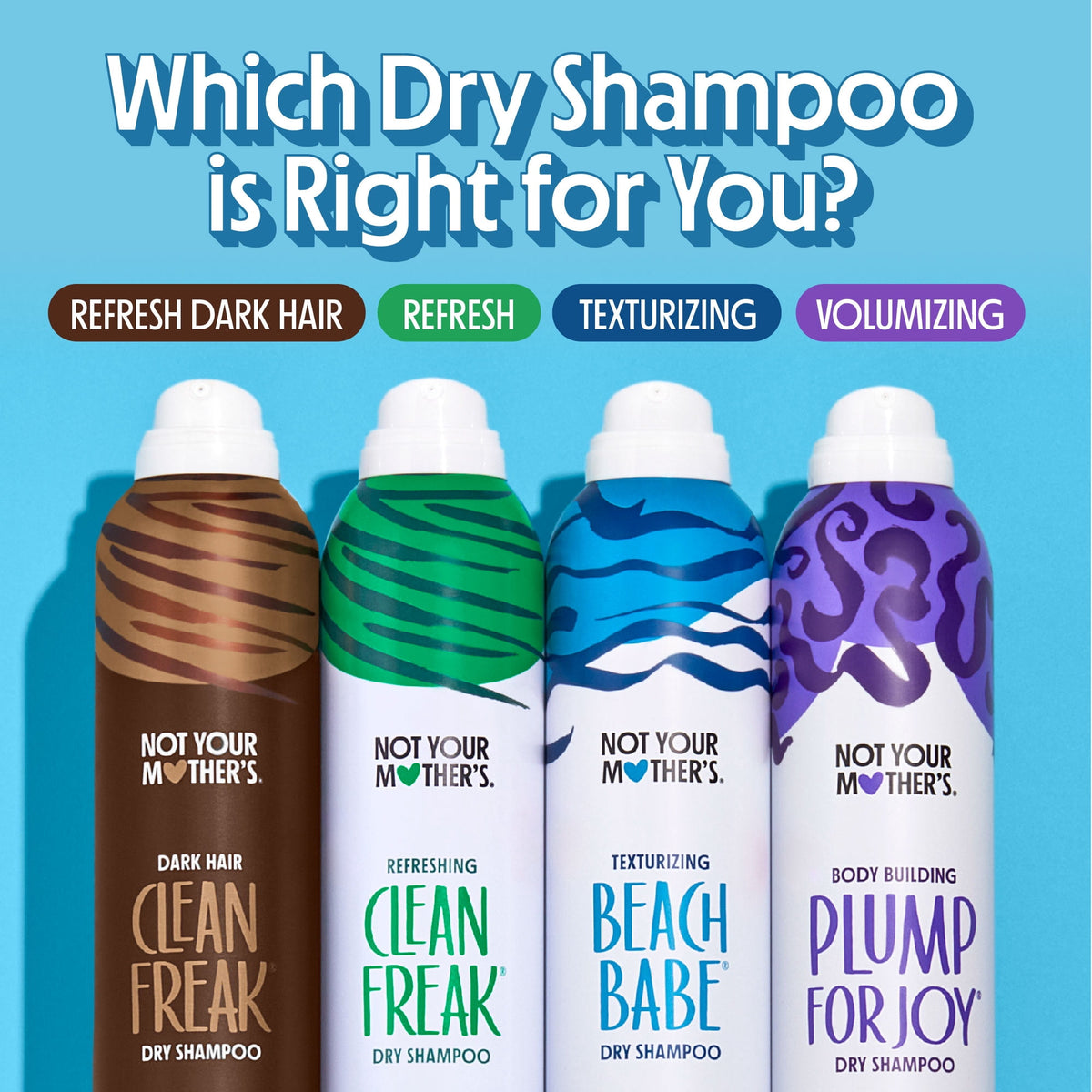 Not Your Mother's Beach Babe Jumbo Dry Shampoo for Oily Hair 12 oz