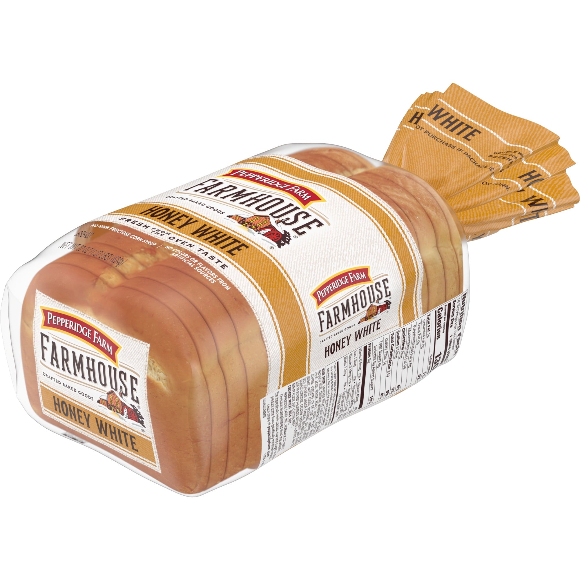 Farmhouse Honey White Bread 22 Oz 1 Count