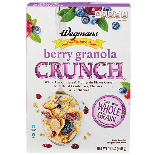 Wegmans Berry Granola Crunch Cereal 13 oz