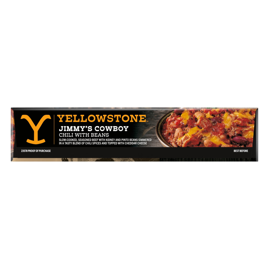 Yellowstone Beef Chili With Beans Frozen Meal 12 Oz