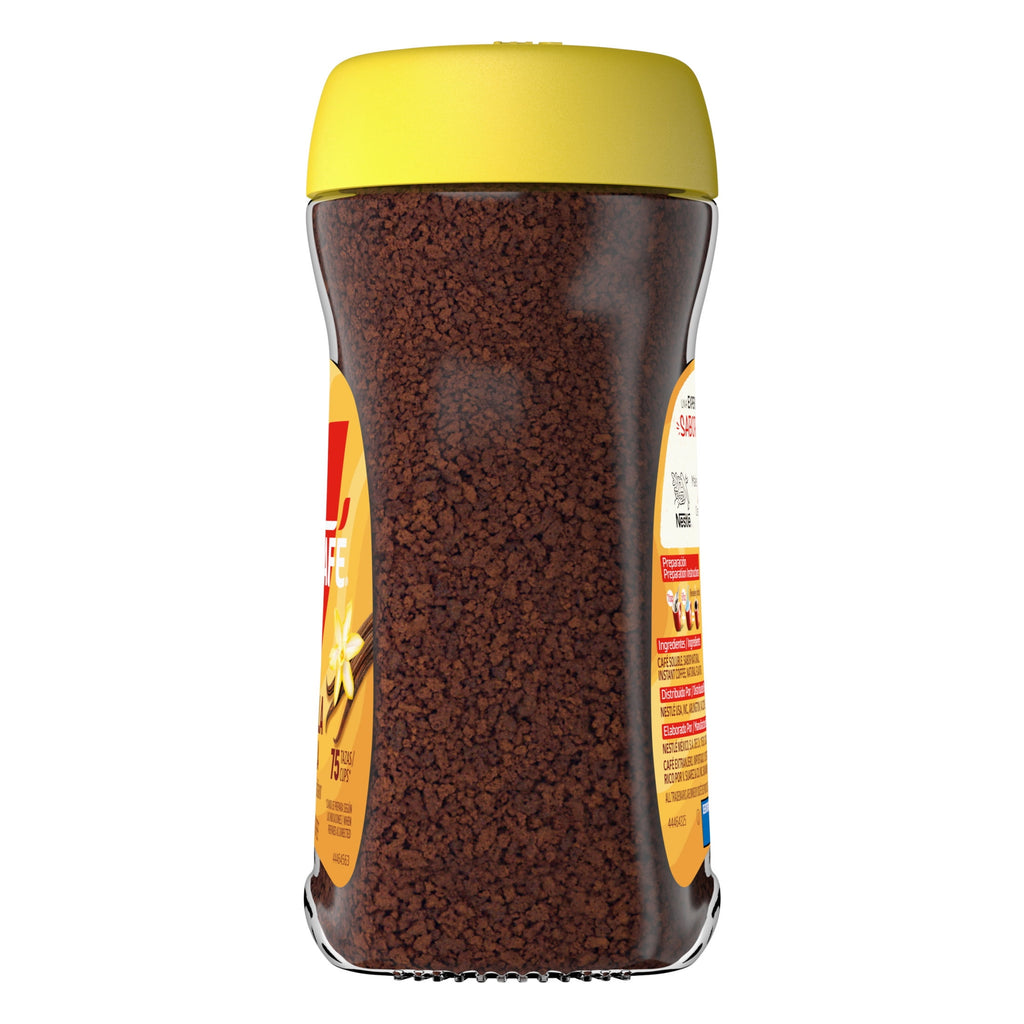 NESCAFÉ Vanilla Naturally Caffeinated Medium Instant Flavored Coffee 6 oz Jar