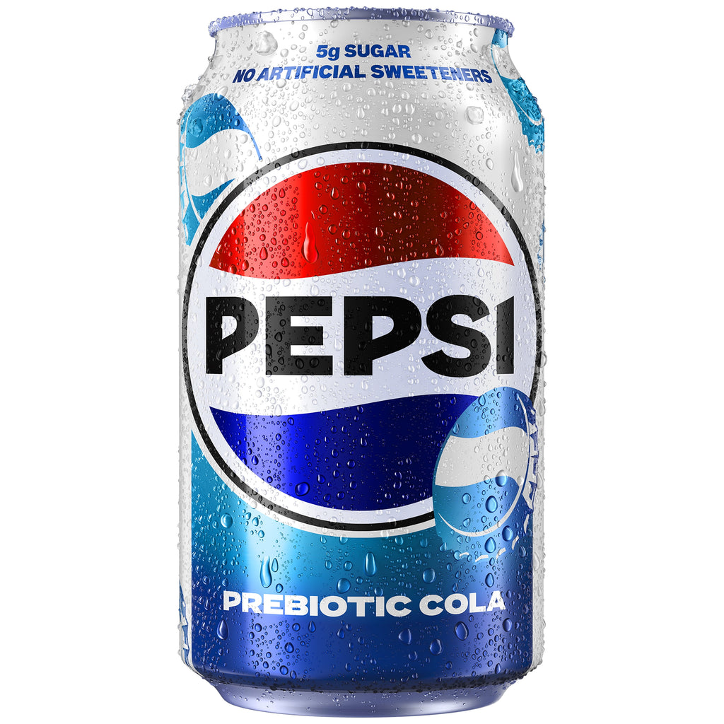 Pepsi Prebiotic Cola Soda Pop Cans 12 Fl Oz 8 Pack