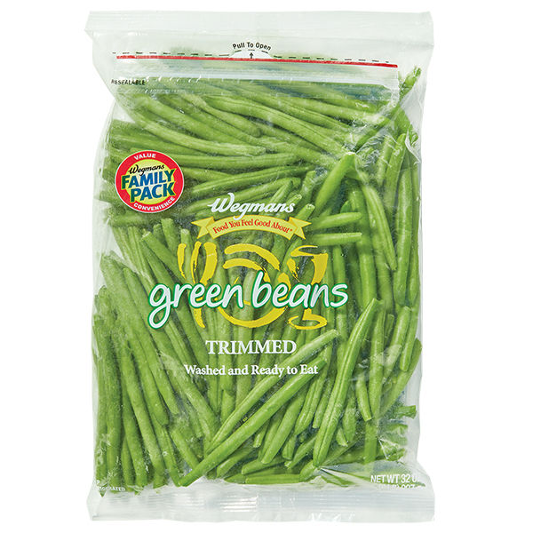 Wegmans Trimmed Green Beans 87 Oz Family Pack