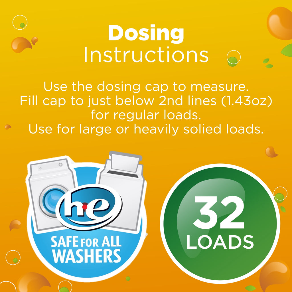 Great Value Ultimate Fresh Liquid Laundry Detergent Original Clean 46 fl oz 32 Loads